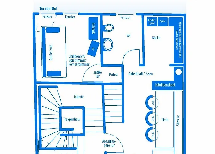 Ferienhaus Blauer Stieg *